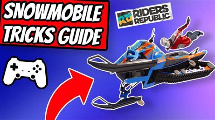 Riders Republic: How to Use Snowmobile