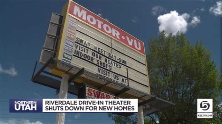 Riverdale drive-in theater shuts down for new homes