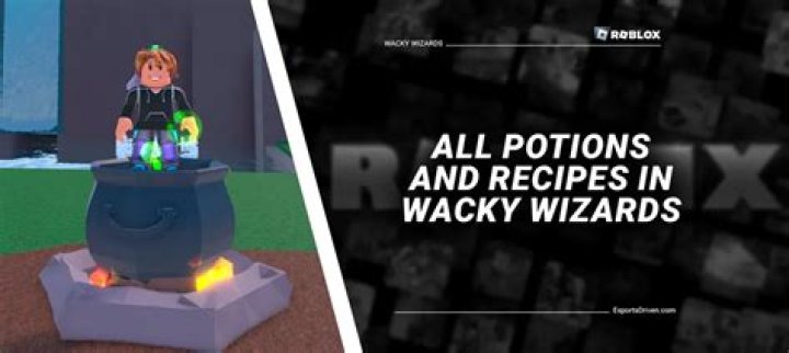 Roblox: How to Make Sus Potion in Wacky Wizards