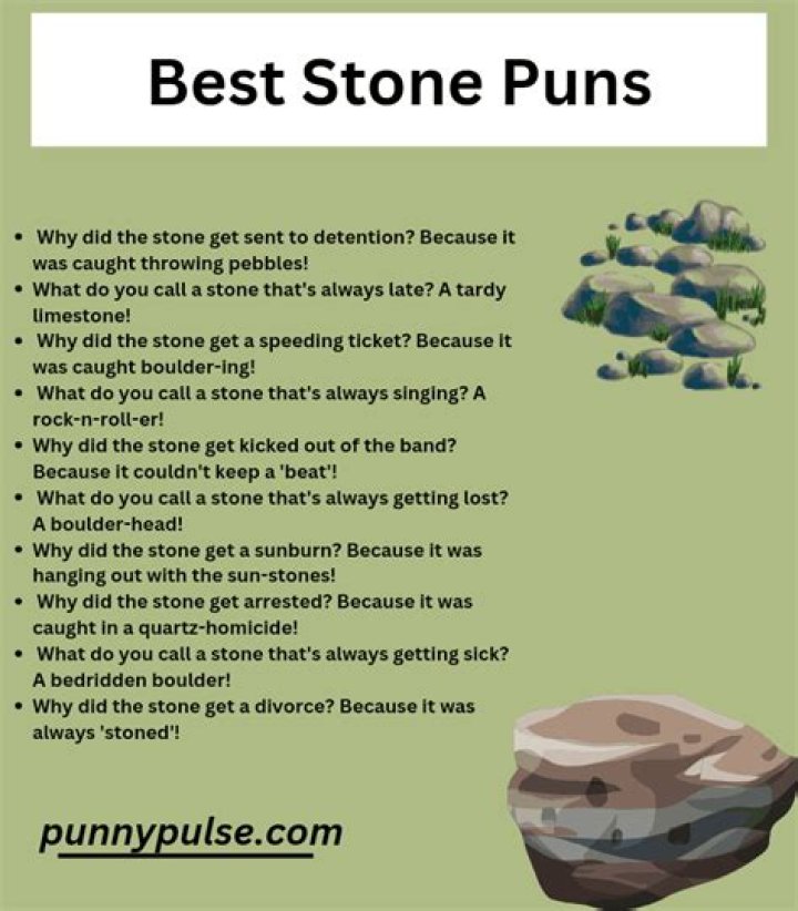 Rock Your Humor: The Ultimate Guide To Stone Puns