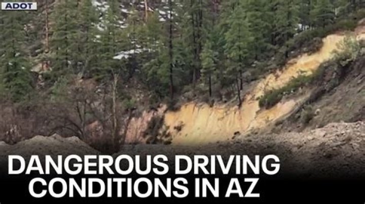 Rockslide on scenic SR 89A forces detours for travelers