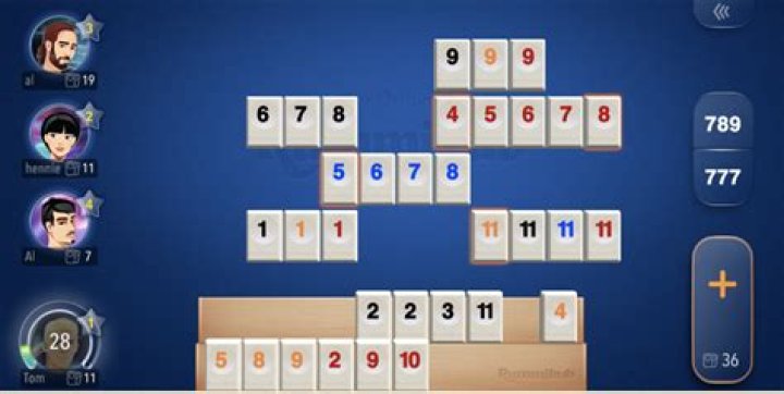 Rummikub - Play Online on SolitaireParadise.com