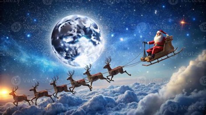 Santas Sleigh With Reindeer: The Magic Of Christmas Transportation
