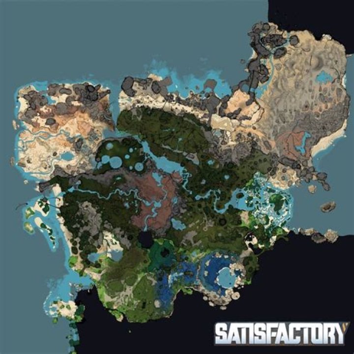 Satisfactory: How to Get Map