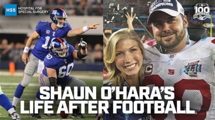 Shaun O’Hara Bio, Age, Height, Wife, Salary, Net Worth, NFL Network