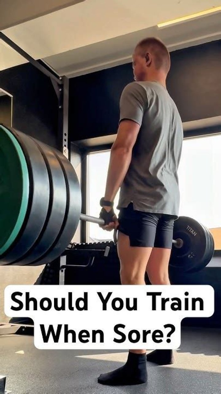 Should You Train When Sore?