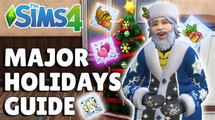 Sims 4 Seasons: How to Make a Holiday & Edit it