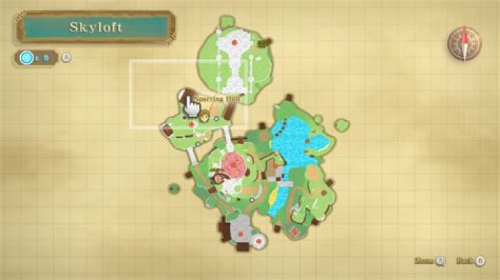 Skyward Sword Knight Commander Location