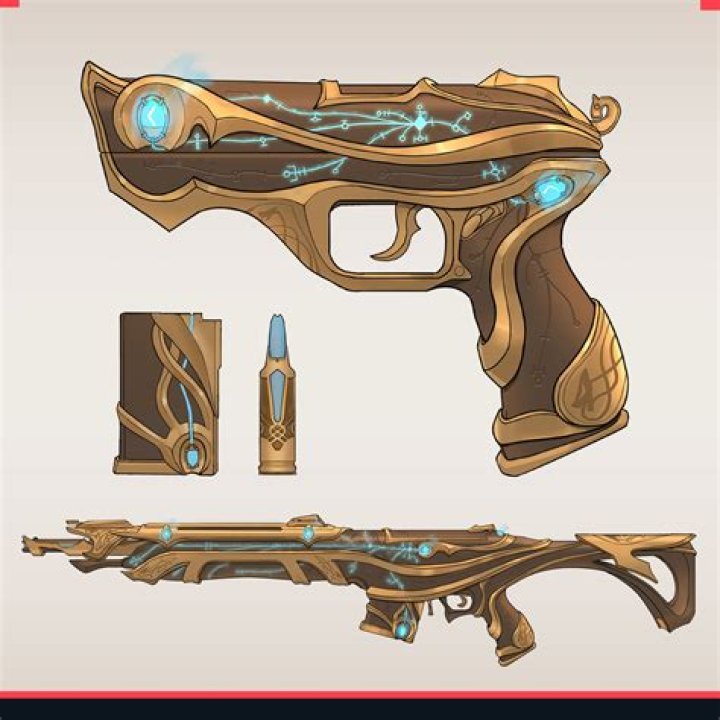 Slick Valorant gun skin concept adds some edge to Future Earth