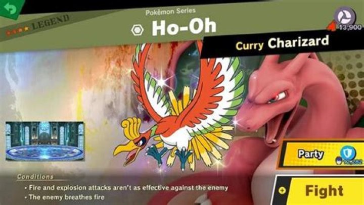 Smash Bros Ultimate: How to Beat Curry Charizard (Ho-Oh Spirit Battle)