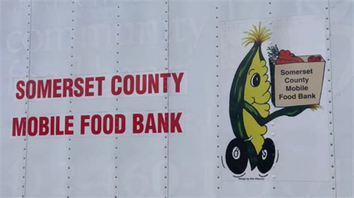 Somerset County Mobile Food Bank distributes food to those in need