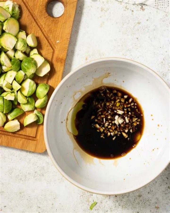 	Soy balsamic marinade flavors Katsuya’s Brussels sprouts	