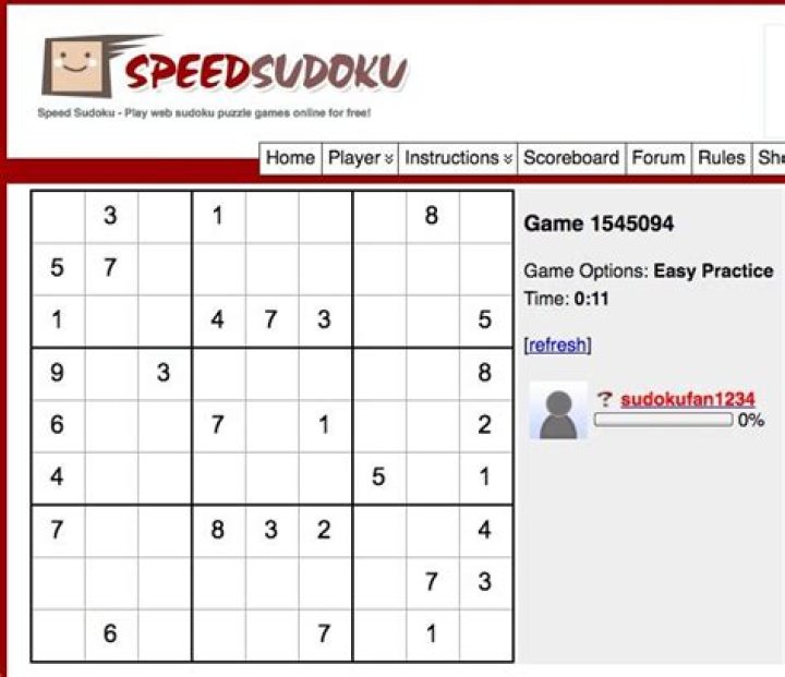 SpeedSudoku: Play Sudoku Against Others
