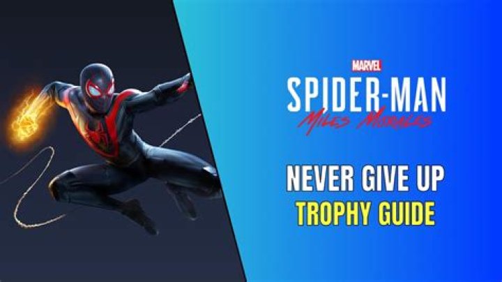 Spider-Man: Miles Morales Never Give Up Trophy guide