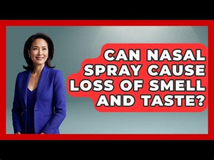 	SPRAY MAY AFFECT SMELL	