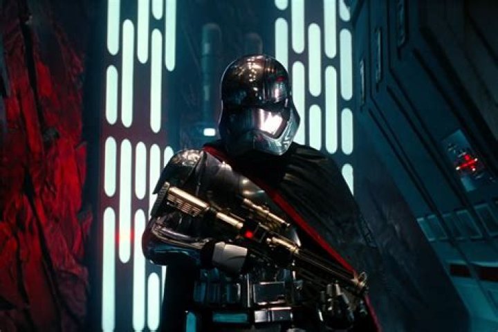 Star Wars: The Force Awakens' cool chrome trooper is played by Gwendoline Christie