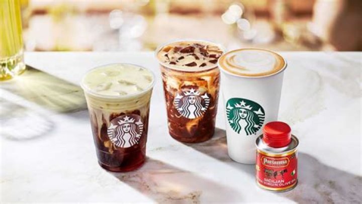 Starbucks' new drinks have a spoonful of olive oil in every cup