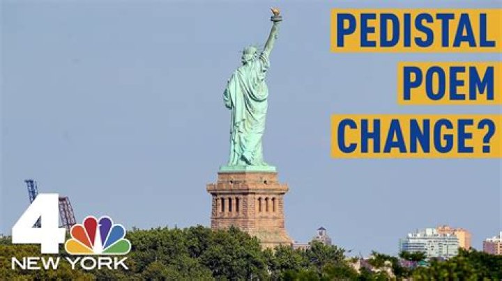 Statue of Liberty's poem is about Europeans