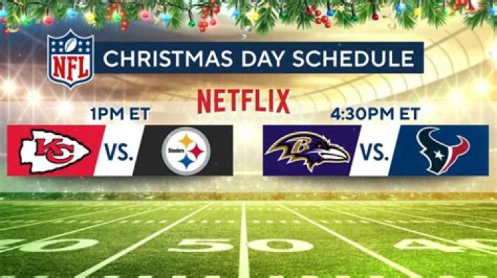 Steelers to host Chiefs on Christmas Day on Netflix