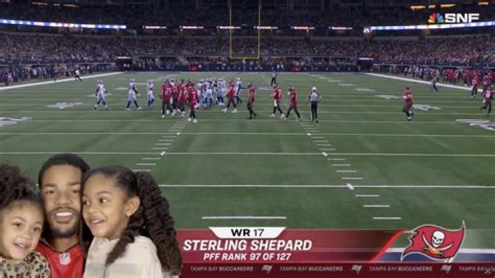 STERLING SHEPARD IS FOCUSED ON FOOTBALL AND FAMILY