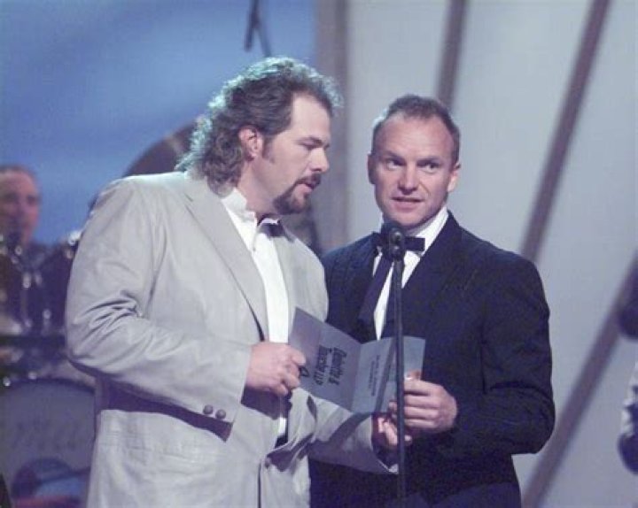 	STING AND TOBY KEITH AT GRAND OLE OPRY FOR COUNTRY MUSIC AWARDS	