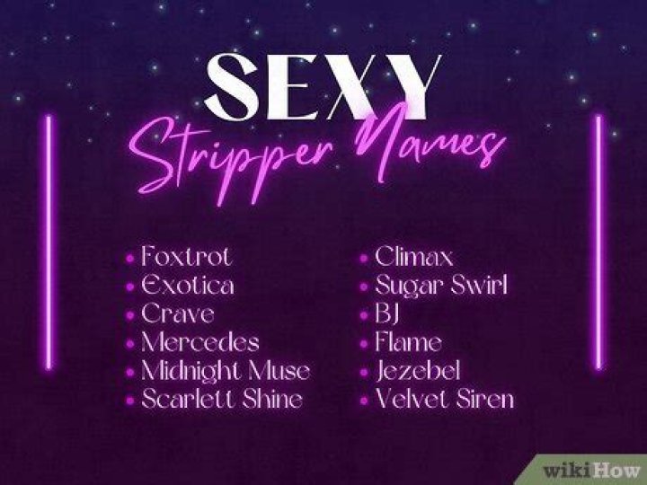 Stripper Shenanigans: The World Of Funny Stripper Names
