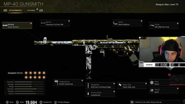 Swagg reveals best MP40 Warzone Pacific loadout to drop high kills on Caldera