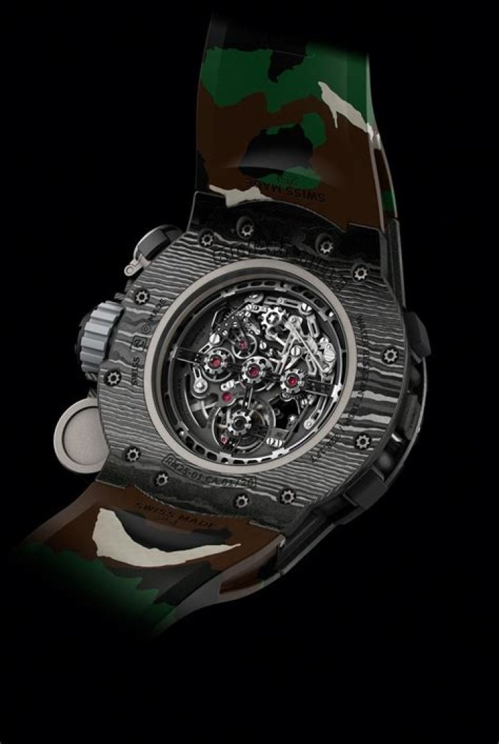Sylvester Stallone collaborates with Richard Mille on a tourbillon chronograph