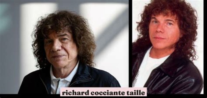 Taille De Richard Cocciante