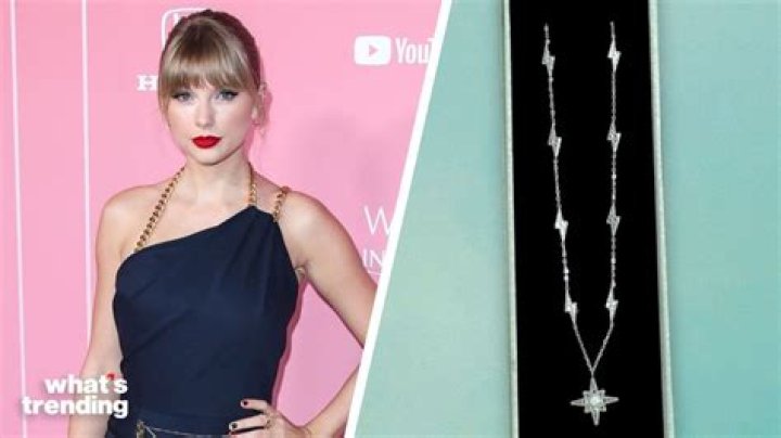 Taylor Swift Necklace: A Sparkling Symbol Of Style And Sentiment