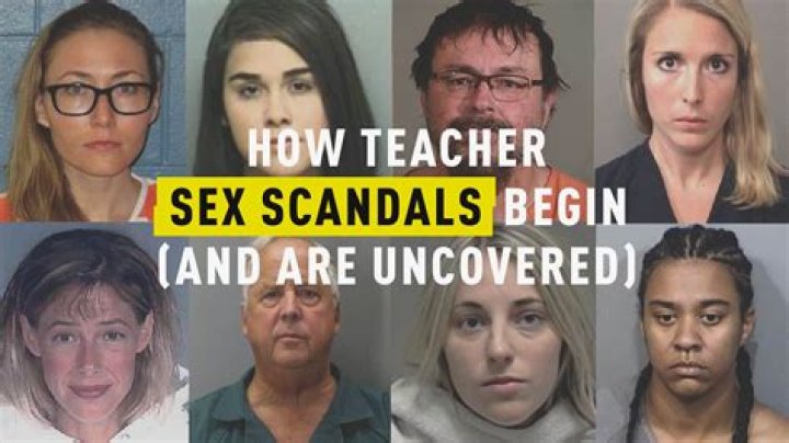 	Teacher-student sex scandals by gender	