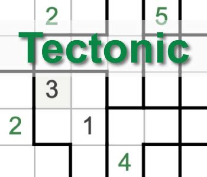 Tectonic (Suguru / Cijferblokken) - Speel gratis online