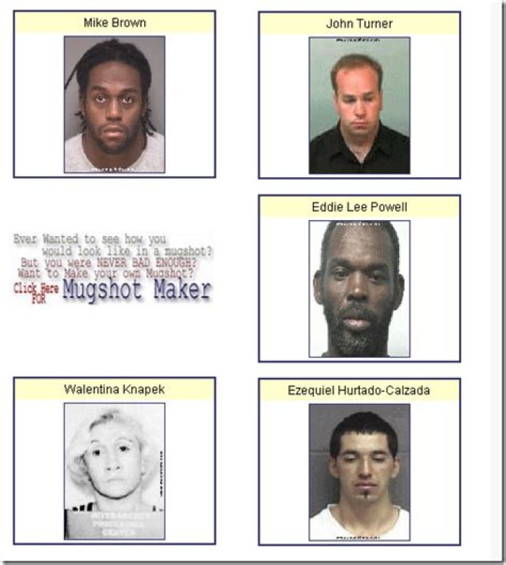 The Best Mugshot Websites To Check Out Your Criminal Side