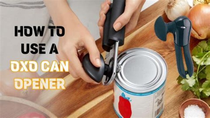	The best OXO can opener	
