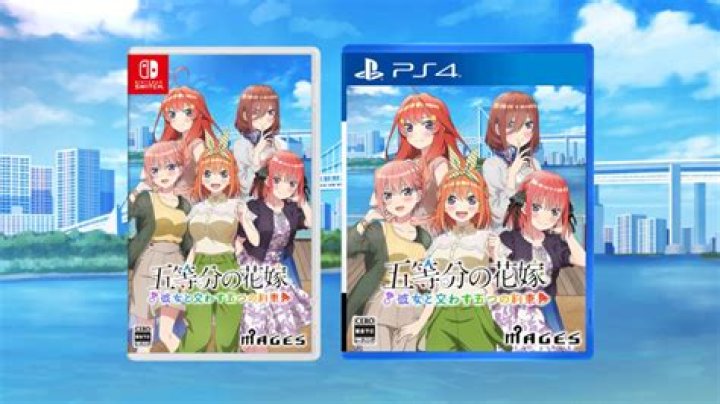 The Quintessential Quintuplets Visual Novel Announced for PS4 & Nintendo Switch