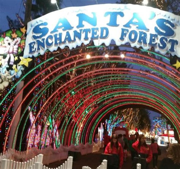 	Thrill-seekers get stuck on rollercoaster in Santa’s Enchanted Forest	