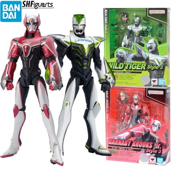 Tiger & Bunny 2 Getting Wild Tiger & Barnaby Figures by Bandai Spirits