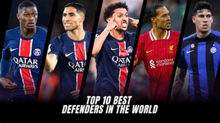 Top 10 Defenders in the World during the 2017-18 Season