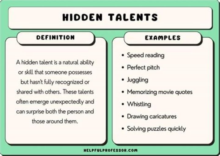 Top 10: What’s your strangest hidden talent? - YP