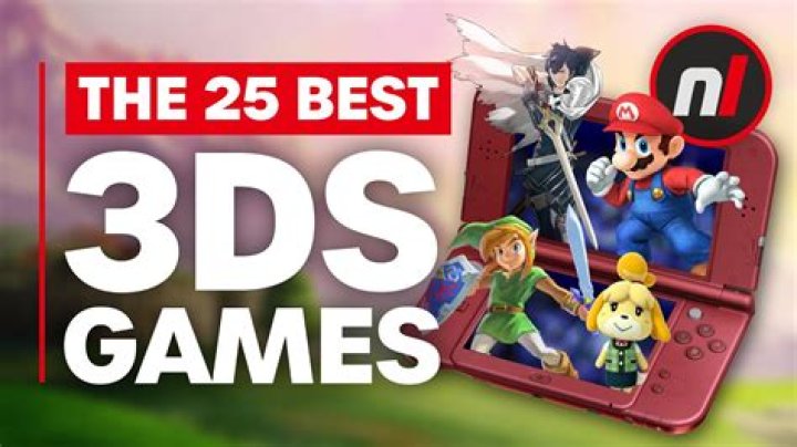 Top 25 Best Nintendo 3DS Games of All Time