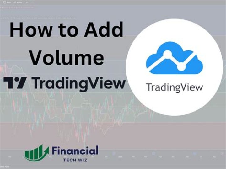 TradingView: How to Add Volume to Your Chart