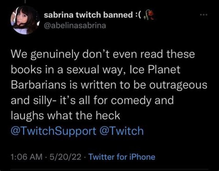 Twitch streamer banned for 