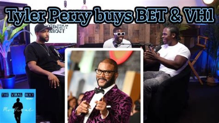 Tyler Perry Makes History Acquiring Major TV Networks- BET and VH1