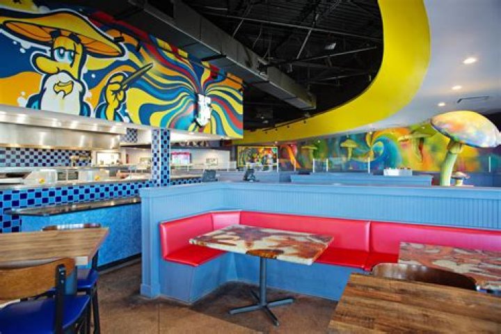 	Under the sea at Mellow Mushroom in Fort Lauderdale	