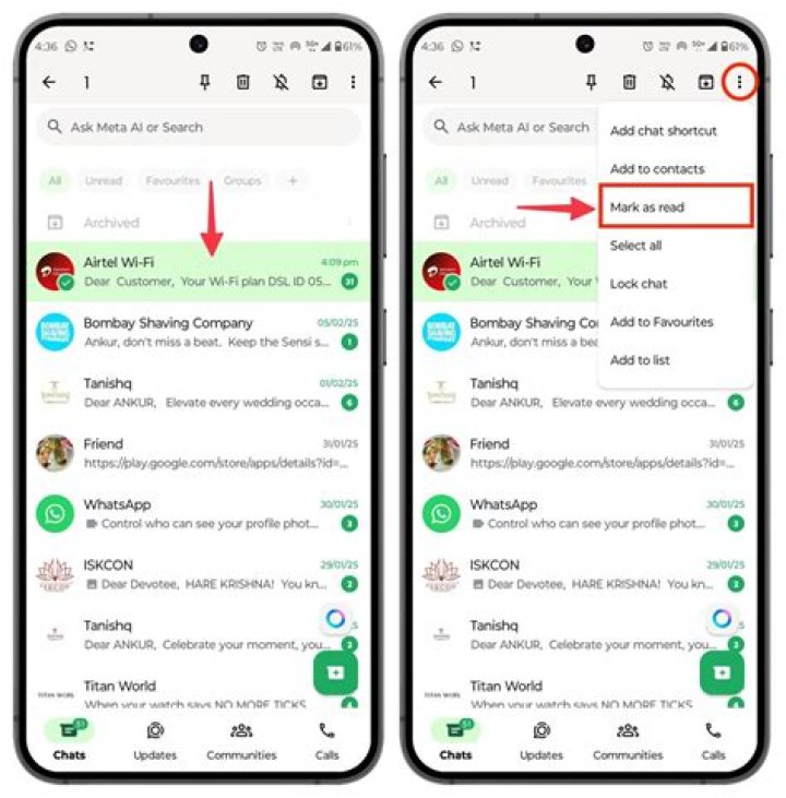 Unread message notification | Android Central