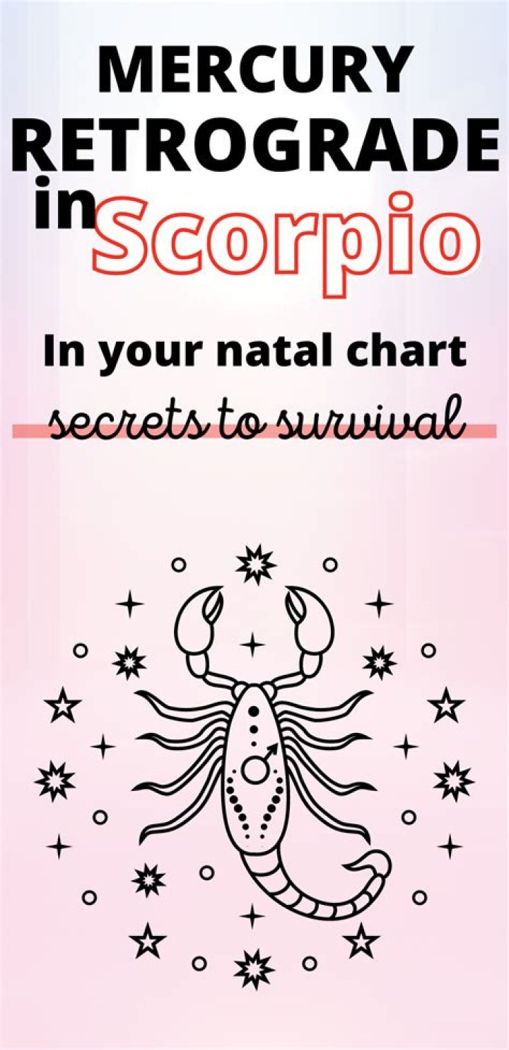 Unveiling The Mysteries Of Mercury Retrograde In Scorpio