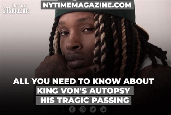 Unveiling The Truth: Inside The King Von Autopsy Photo Leak