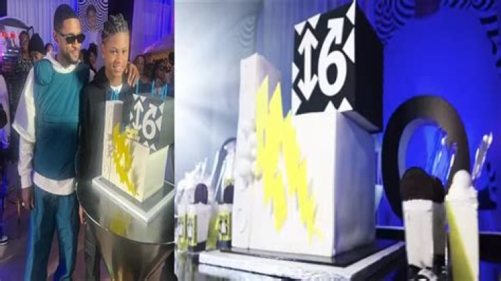 USHER AND TAMEKA FOSTER CELEBRATE SON CINCO’S 16TH BIRTHDAY