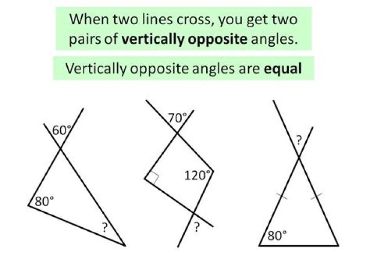 Vertically Opposite Angles - News