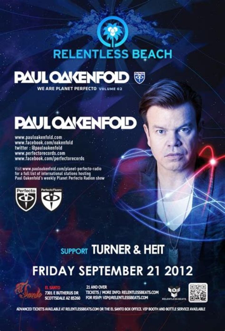 	Weekend things to do: DJ legend Paul Oakenfold on Las Olas, the Man in Red and Cee Lo Green	
